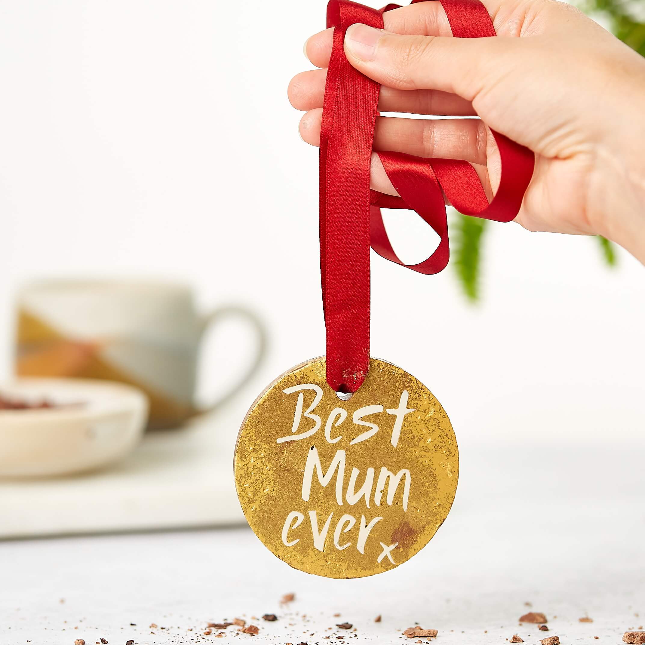 Chocolate gold medal for Mum
