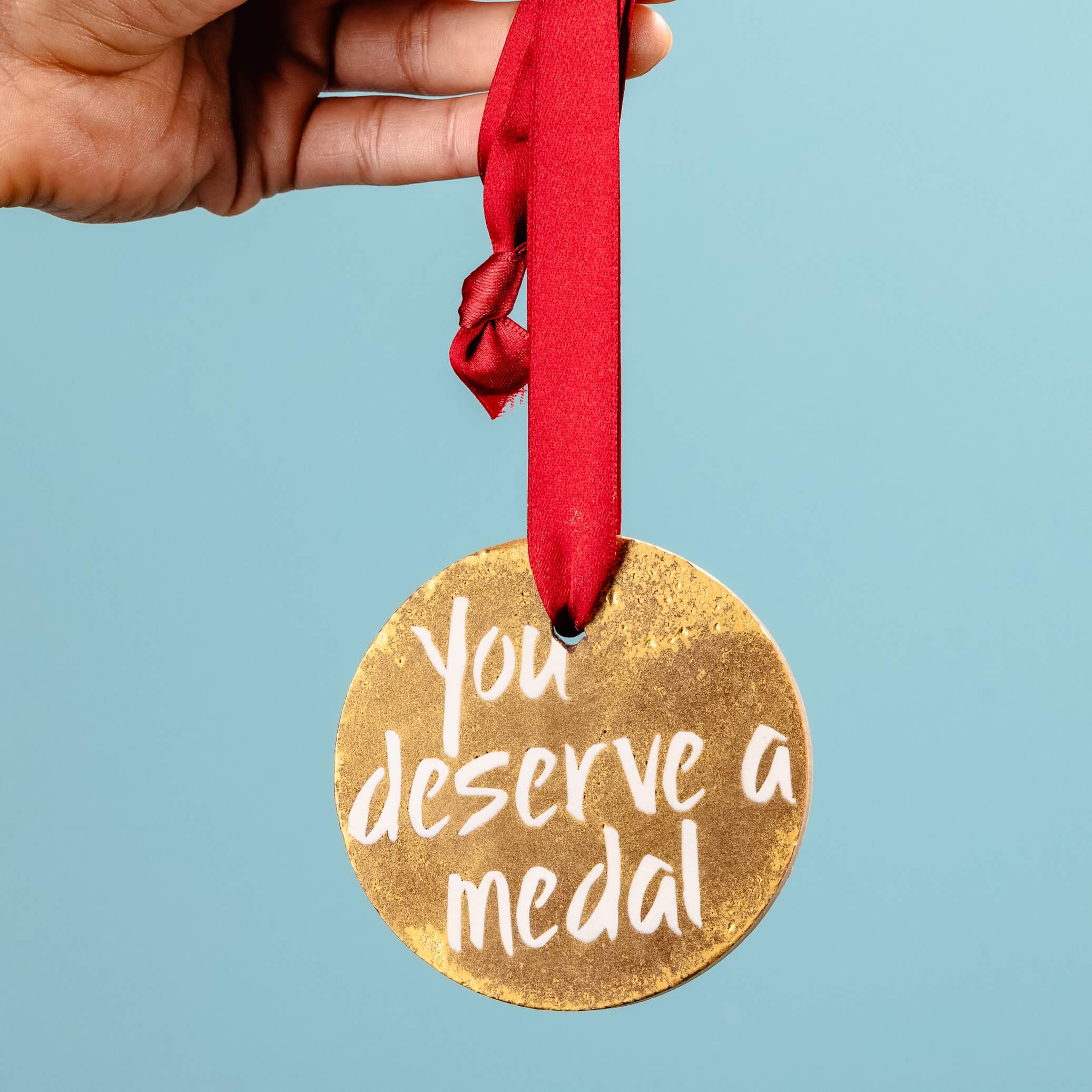 Chocolate medal congratulations gift