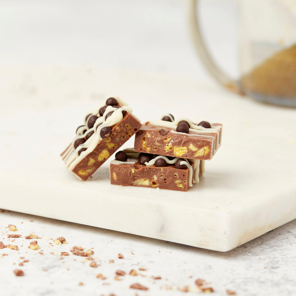 Honeycomb and Sprinkles Chocolate Treat Bar | Bagstock & Bumble
